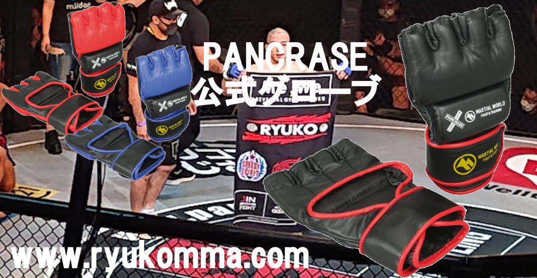 PANCRASE 公式グローブ [総合格闘技 / MMA] | 龍虎 MMA ブログ