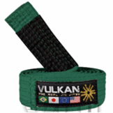 VULKAN ジュニア＆キッズ 柔術 緑帯 StarPatchVersion [vk-belt-kids-star-gr]