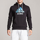 【CLEARANCE SALE】adidas パーカー [jiu-jitsu model] ブラック [ad-hd-jj-14-bk]