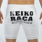 【SALE】KEIKO RACA スパッツ ショーツ Bermuda Fight 白 [kr-fs-spats-bermudafight-wh]