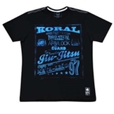 KORAL Tシャツ [Black Board model] 黒 [ko-t-blackboard-16-bk]