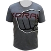 KORAL　コラル /T-shirt　Ｔシャツ/KORAL Tシャツ [CAMISETA BRAND FC model]グレー赤