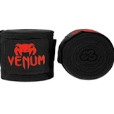 VENUM バンテージ 黒赤 4m [vn-pt-0430-handwraps-bkrd-4m]