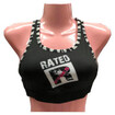 RATED-R  レイテッドアール/Sports Bra　スポーツブラ/RATED-R スポーツブラ Zebra Model 黒