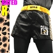 RATED-R  レイテッドアール/Fight Shorts　ファイトショーツ/RATED-R レディースファイトショーツ Wild Cat Model 黒ゴールド
