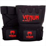 VENUM GEL GLOVE WRAPS [Kontact] クイックラップ黒赤 [vn-gv-quickwraps-kontact-0181-bkrd]