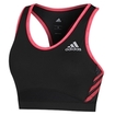 ADIDAS　アディダス/Sports Bra　スポーツブラ/adidas アディダス トレーニングサポートブラ [Train Brast Model] 黒/赤ライン