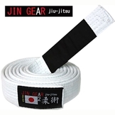 JIN GEAR 柔術帯 Japan Model 白 [jg-bt-japan-wh]