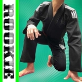 adidas 柔術衣 Rookie Model 黒 Black [ad-k-rookie-19-bk]