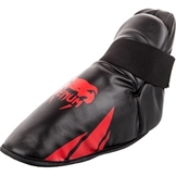 VENUM Foot Gear [Challenger] 甲プロテクター 黒（赤） [vn-pt-footgear-challenger-onlyfoot-bkrd]