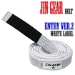 JIN GEAR　ジンギア/Belt　帯/JIN GEAR 柔術白帯 Basic2.0 Model (白ラベル) Model 
