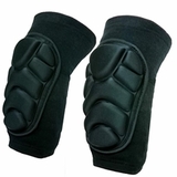JIN GEAR 膝サポーター [Knee pads] 黒 （左右セット/無地） [jg-pt-kneepads-bk]