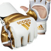 ADIDAS　アディダス/【NEW】adidas アディダス ニュ ースピード ファイト グローブ New Speed Fight Glove 白ゴールド BlackGold