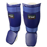 Martial World マーシャルワールド レッグプロテクター Basic model 青 Blue   [mw-pt-legprotector-basic-lg30-bl]