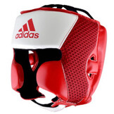 adidas アディダス ヘッドガード [Hybrid150 FLX3.0] 赤白 [ad-pt-headguard-flx30-hybrid150-rdwh]