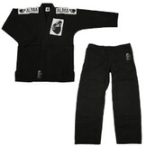 ALMA 柔術衣 [Regular Model] 日本製 Made in Japan 黒 Black [al-k-regular-japan-bk]