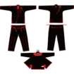 JIN GEAR　ジンギア/[先行予約販売] JIN GEAR 柔術衣 Bjj Gi Momiji Light Model #102 黒 Black 