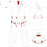 [先行予約販売] JIN GEAR 柔術衣 Bjj Gi Momiji Light Model #102 白 White [jg-k-momiji-light-102-wh]