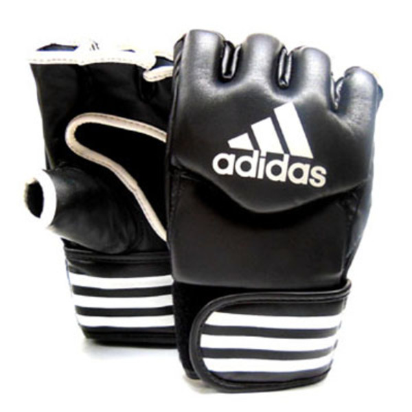 【SALE】adidas アディダス オープンフィンガーグローブ Traditional Model 黒白 BlackWhite[ad-gv-openfinger-traditional-16-bkwh] ブラジリアン柔術及び格闘技・武道の専門店