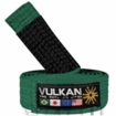 VULKAN　ブルカン/Belt　帯/VULKAN ジュニア＆キッズ 柔術 緑帯 StarPatchVersion