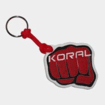 KORAL　コラル /Accessories　小物/KORAL キーホルダー Fist 赤