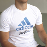 【SALE】adidas Tシャツ [jiu-jitsu model] ホワイト [ad-t-jj-14-wh]