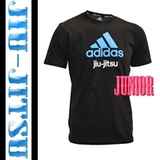 【ワンコインSALE中】adidas Tシャツ ジュニア [jiu-jitsu model] ブラック [ad-t-jr-jj-14-bk]
