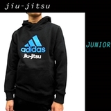 【特選】adidas アディダス パーカー キッズ/ジュニア [jiu-jitsu model] ブラック [ad-hd-jr-jj-14-bk]