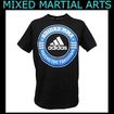 ADIDAS　アディダス/T-shirt　Ｔシャツ/adidas アディダス Tシャツ T-shirt [ADIDAS MMA Model] 黒 Black