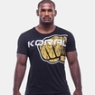 KORAL　コラル /T-shirt　Ｔシャツ/KORAL Tシャツ [CAMISETA BRAND INTERNATIONAL model] 黒黄