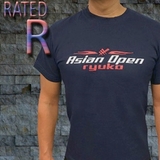 RATED-R Tシャツ [Asian Open RYUKO Model] ネイビーブルー [rr-t-asian-ryuko-17-nb]