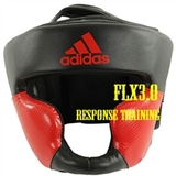 adidas アディダス FLX3.0 レスポンセ トレーニングヘッドガード　黒赤 [ad-pt-headguard-flx30-adibhg023-bkrd]