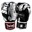 TWINS　ツインズ/Gloves　グローブ/TWINS ボクシング グローブ 本革 Dragon Model 黒白 