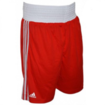 ADIDAS　アディダス/Fight Shorts　ファイトショーツ/adidas ショーツ（ボクシングトランクス）  赤/白