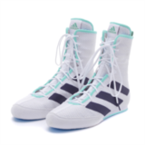 adidas アディダス ボクシングシューズ Box Hog 3 ホワイト/ネイビーブルー [ad-shoes-bx-boxhog3-whnb]