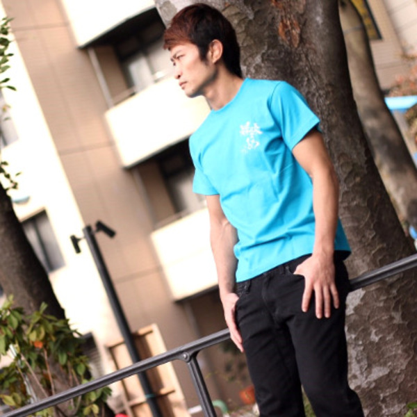 RATED-R Tシャツ [Rear Naked Choke 裸絞め] ターコイズブルー[rr-t-waza-rnc-turquoise]