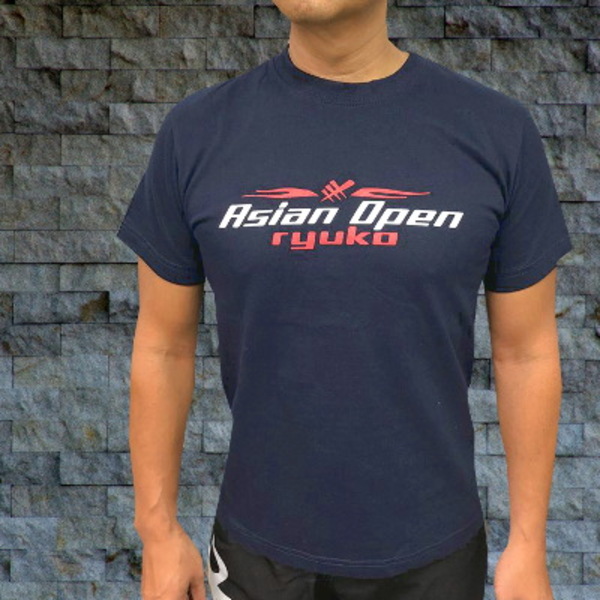 RATED-R Tシャツ [Asian Open RYUKO Model] ネイビーブルー[rr-t-asian-ryuko-17-nb]