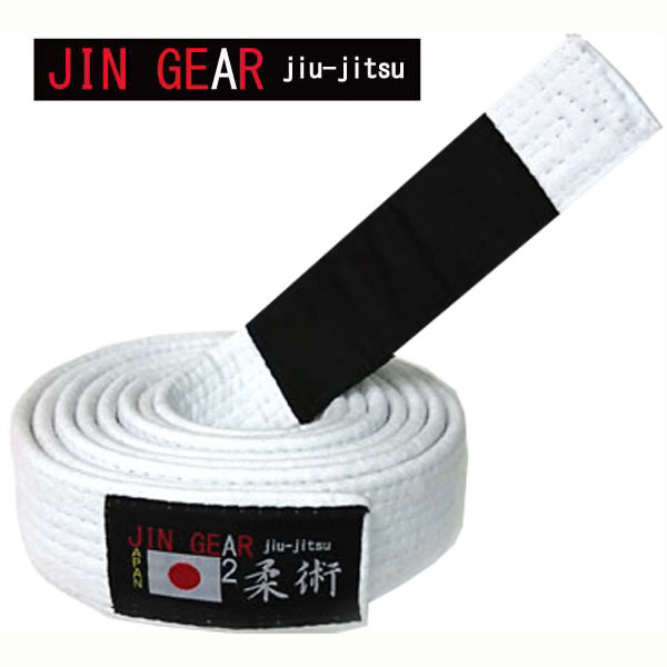 JIN GEAR 柔術帯 Japan Model 白[jg-bt-japan-wh]
