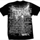 TAPOUT VANDALIZED Tシャツ 黒