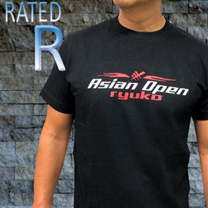 RATED-R Tシャツ [Asian Open RYUKO Model] 黒 Black