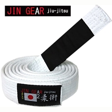JIN GEAR 柔術帯 Japan Model 白