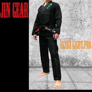 JIN GEAR 柔術衣 Ultra Light Pro Model 黒