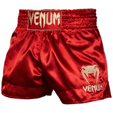 VENUM Muay Thai Shorts [Classic] ボルドー/ゴールド (Maroon/Gold)