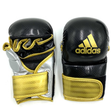 【NEW】adidas アディダス MMA パウンド グローブ Grappling Gloves 黒ゴールド Black/Gold