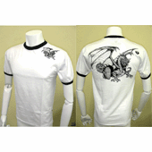 DRAGAO [ドラゴンモデル] Tシャツ　白黒