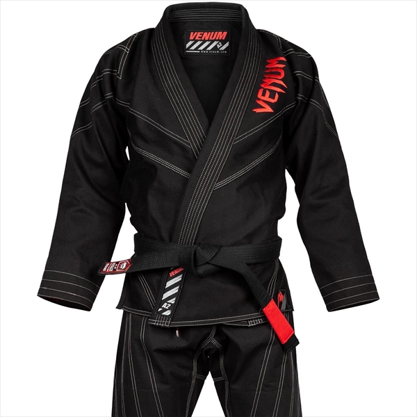 VENUM 柔術衣 [Power 2.0] Pearl Weave BJJ Gi - 黒/Black[vn-k-power2